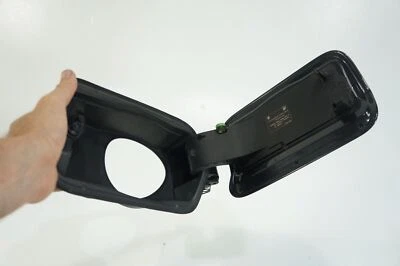 2011-2016 BMW 535i 550i GT F07 tanque de gasolina combustível tampa tampa tampa dobradiça PRETO - Imagem 1 de 4