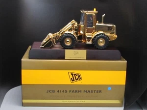 Britains No 40575 JCB 414S Farm Master,2002,Special Edition In GOLD Plate,Mint - Picture 1 of 11