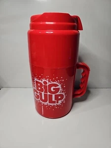 Vintage 100oz Big Gulp Jug Red 7-11 Double Insulated Slushee Fountain Drink - Picture 1 of 11