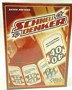 GERMAN - Quick Thinker Card Game Keith Meyers Amigo Card Game Schnell Denker NEW