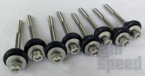 LSX Stainless Valve Cover Bolt and Grommet Kit for LS1,LS2,LS6,LS3 5.3 6.0 6.2 - Bild 1 von 2