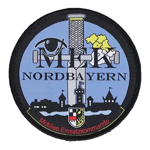 Abzeichen Polizei Bayern Mobiles Einsatzkommando MEK Nordbayern farbig - Picture 1 of 1