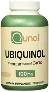 Qunol Ubiquinol - Active CoQ10, 100mg, Dietary Supplement, 120 Softgels 06/2026 - Picture 1 of 5