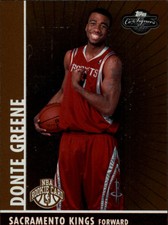 2008-09 Topps Co-Signers Bronze Kings Basketball Card #123 Donte Greene /299