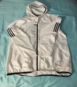 Adidas Mens Running Jacket Wind FZ Jacket - Picture 1 of 8
