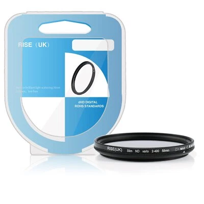 58mm ND2-400 Fader Adjustable Variable Filter for Camer Nikon Sony Camera - Image 1 of 4