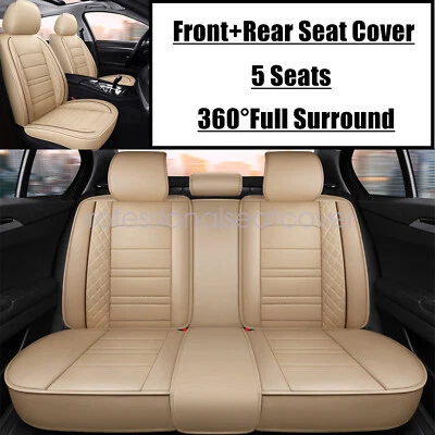 Car Seat Cover for LAND ROVER LR3/Range Rover/Evoque/Sport/Velar 5 Seats Leather - Image 1 of 4