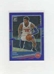 2020 Donruss Optic Purple Prizm Josh Jackson #74 Detroit Pistons - Bild 1 von 2