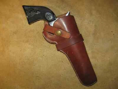Hunter Holster Colt Scout Ruger Wrangler Single Six .22 LR to 5 1/2 in RH GC - Image 1 of 3