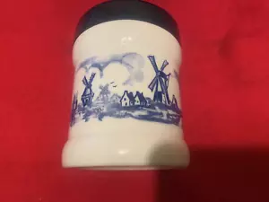 VALKENSWAARD HOLLAND HUMIDOR Opaline Dutch Cigar Jar NV Willem II Opaline - Picture 1 of 4