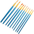  10 Pcs Round Pointed Tip Paintbrushes Beginners Painting Pen Multifunction