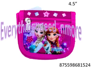 Disney Frozen Anna & Elsa Small Shoulder/Cross-Body/Pink/Wallet-1524 - Picture 1 of 2