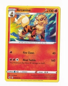 2021 Pokémon Stage 1 ARCANINE HP 130 033/264 Evolves from Growlithe - Picture 1 of 1