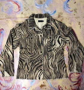 Overdrive Stretch Denim Jacket women's size M made in Italy - Picture 1 of 10