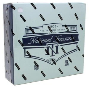 2022 PANINI NATIONAL TREASURES FOOTBALL HOBBY BOX BLOWOUT CARDS - Picture 1 of 2
