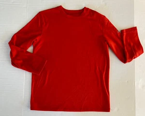 ZeroXposur Dri-Tech Athletic Top Boys S 8 Red Long Sleeve Warm Base Layer Shirt - Picture 1 of 4