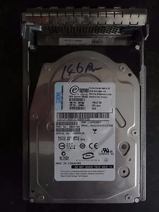 146 Go 15 000 tr/min SAS 3,5 POUCES avec Caddy Dell pour MD1000 MD3000 MD3000i Poweredge - Photo 1/9