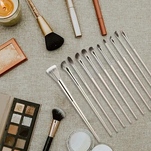 Profi Make-up Pinsel Set - 15/13/11-teiliges veganes Pinselset mit Reiseetui - Bild 1 von 26