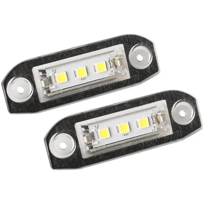 Iluminación de matrícula LED luz homologación E para Volvo C70 II S40 II S60II S80II - Imagen 1 de 4