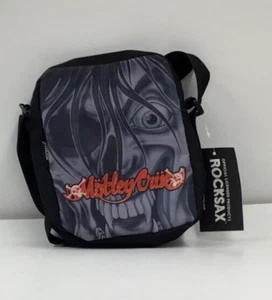 Rocksax Motley Crue Rock & Roll Cross Body Bag NEW - Picture 1 of 2