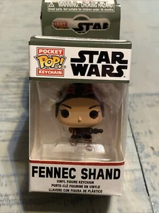 Funko Pocket POP! Keychain Star Wars - The Book of Boba Fett: Fennec Shand *NEW* - Picture 1 of 2