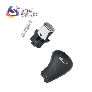 1 Set Shifter Handle Button Knob + Side Plate Fit for 2004 2005 Honda Accord - Picture 1 of 8