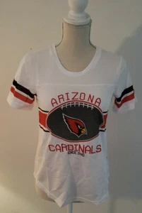 Neu Arizona Cardinals weiches Damen-Trikot Sm Icer Marken NFL Teambekleidung WEISS - Bild 1 von 6