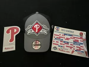 CAPPELLO PHILLIES~2023 CALENDARIO MAGNETICO e vincitore serie divisione 2022 NUOVA ERA - Foto 1 di 8