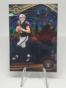 2023 Panini Illusions Aidan O'Connell Black Ice /99 Colormatch Las Vegas Raiders - Foto 1 di 12