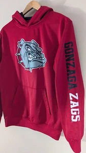 Gonzaga Bulldogs Youth Kids Size XL (20) Hooded Sweatshirt Hoodie Zags Red - Picture 1 of 8