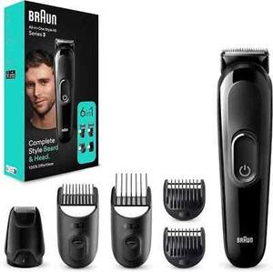 Braun Series 3 | All-In-One Style Kit | MGK3410 | Clippers Beard/Head Trimmer - Picture 1 of 1