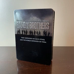 Band of Brothers 2002 6-Disc DVD Set Collector's Tin HBO Tom Hanks / Spielberg - Picture 1 of 19