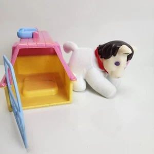 BLUE BOX Go Bye Bye Pony 2008 Plush Body Vinyl Head Horse Doll & Plastic Carrier - Picture 1 of 11