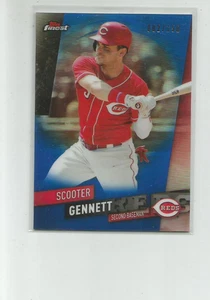 2019 FINEST BLUE REFRACTORS #58 SCOOTER GENNETT 002/150 - Bild 1 von 2