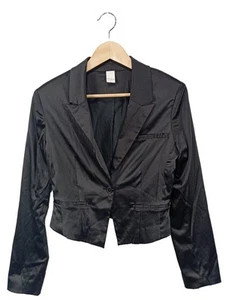 VILA Blazer corto Mujeres Blazer Talla EU 38 negro look casual - Imagen 1 de 5