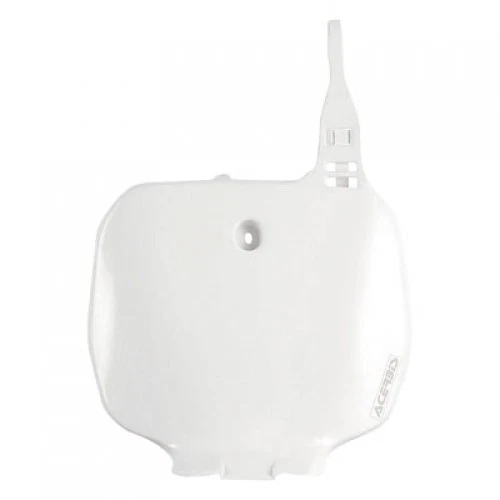 Acerbis Front Number Plate White 2042370002 for YAMAHA WR250 YZ125 YZ250 YZ400F - Image 1 of 1
