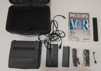 Videoregistratore vhs portatile PHILIPS MOVING VIDEO PVR 200/8 in perfetto stato - Immagine 1 di 4