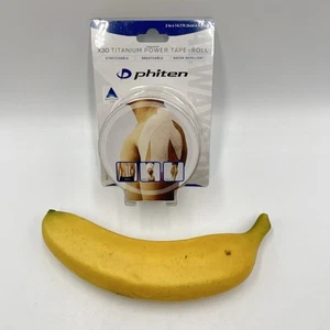 Phiten X30 Titanium Power Athletic Sport Kinesiology Therapeutic Roll Tape 14.7’ - Picture 1 of 7