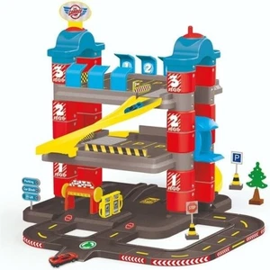 Dolu Garage Toddler 3 Levels Kids Toy Cars Ramps and Elevator Multi Colour - Picture 1 of 1