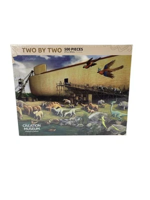 Rompecabezas Arca de Noé Dos por Dos Museo de la Creación 500 Piezas Nuevo Foto 1 de 4