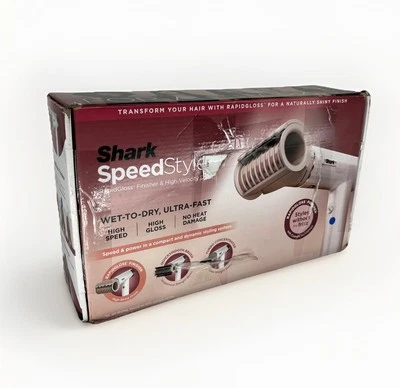 Shark HD331 SpeedStyle Hair Dryer & RapidGloss Finisher - Ionic, No Heat Damage - Image 1 of 4