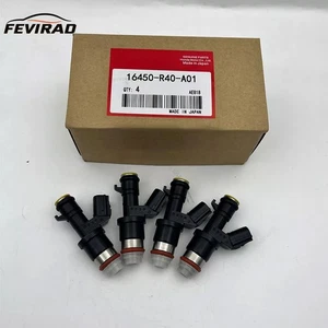 4x OEM FUEL INJECTORS 16450-R40-A01 For Honda Civic 2012-2015 2.4L L4 - Picture 1 of 9