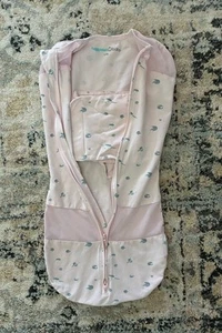 Pink Baby Girl Happiest Baby 100% Organic SNOO Sleep Sack Size L (18-26 Lbs)  - Picture 1 of 5