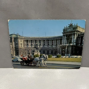 FARBKARTE SAMMLUNG WIEN NEUE HOFBURG MIT FIAKER - Bild 1 von 3