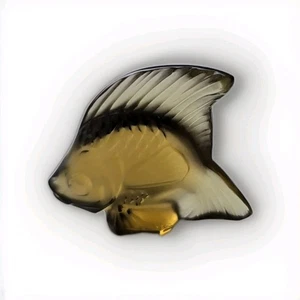 Lalique Paris Crystal Fish Ornament Signed Collectible Home Décor Accent - Bild 1 von 6