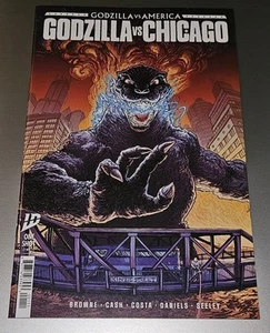 Godzilla vs America Chicago #1 (IDW, 2025) One-Shot Cover A Browne Seeley - Bild 1 von 2