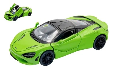 MODELLINO AUTO STATICO RE.EL.TOYS MCLAREN 750S VERDE MODELLISMO SCALA 1:32 - Immagine 1 di 4