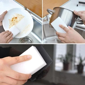 Cleaning Sponge Stain Eraser Remover Pad Home White Cleaning new V8J5 1pcs X6V9 - Picture 1 of 11