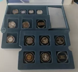 The Masterpiece 2000 Millenium Collection Royal Mint 24x Silver Proof Coins - Picture 1 of 19