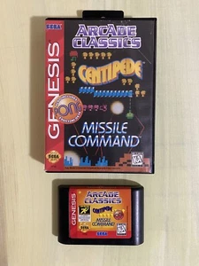 Arcade Classics (Sega Genesis, 1996) *No manual - Picture 1 of 6